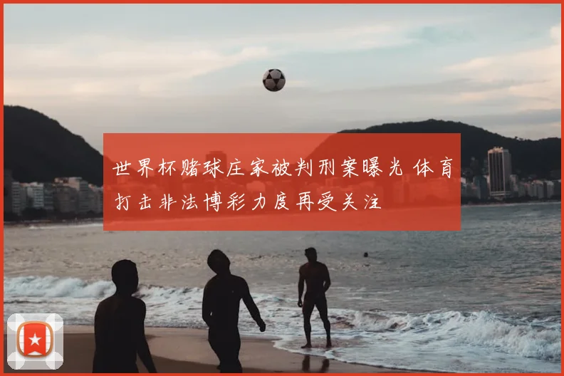 世界杯赌球庄家被判刑案曝光 体育打击非法博彩力度再受关注